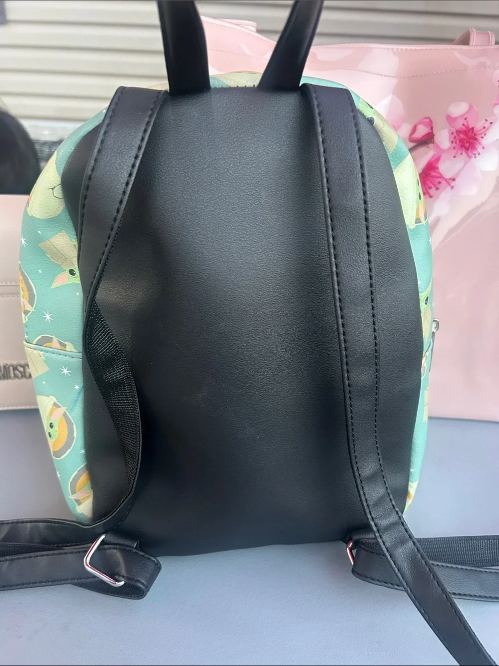 Star Wars Grogu Baby Yoda Mini Backpack Bioworld All Over Print Mandalorian